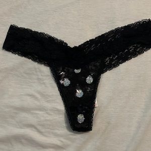New without tags Victoria’s Secret PINK sequins thong
